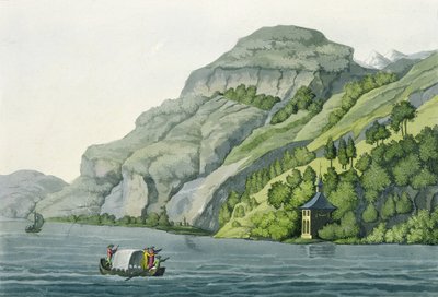 كنيسة ويليام تيل ، من "عادات الأمم المختلفة" ، تم نشرها في الفترة من 1800 إلى 18 (نقش الألوان) بواسطة فيتوريو رينيري